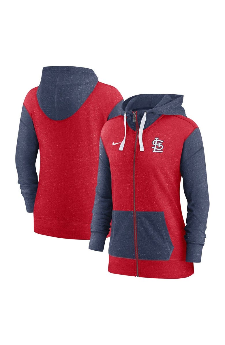 Nike Women's Nike Red St. Louis Cardinals Full-Zip Hoodie, Main, color, Red