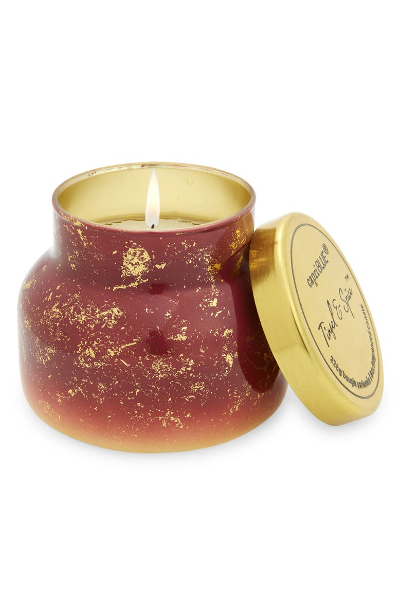 Capri Blue Tinsel & Spice Glimmer Jar Candle, Main, color, Tinsel & Spice