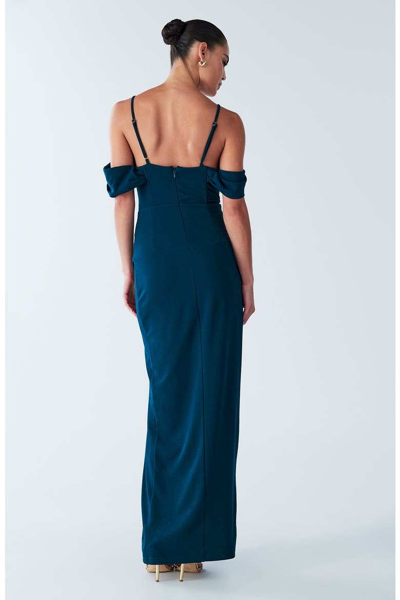 Amaliah Dress, Alternate, color, Emerald