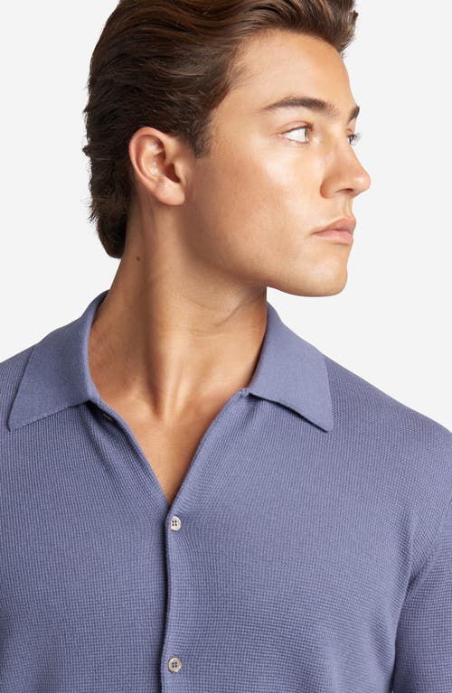 Shop Goodlife Mini Waffle Long Button-up Shirt