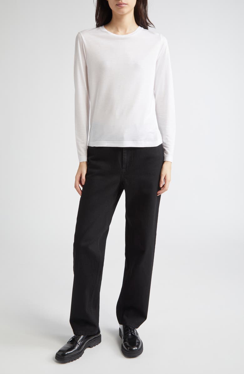 PARTOW Wyatt Straight Leg Jeans, Alternate, color, Black