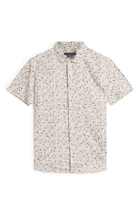 Loren Floral Short Sleeve Button-Up Shirt