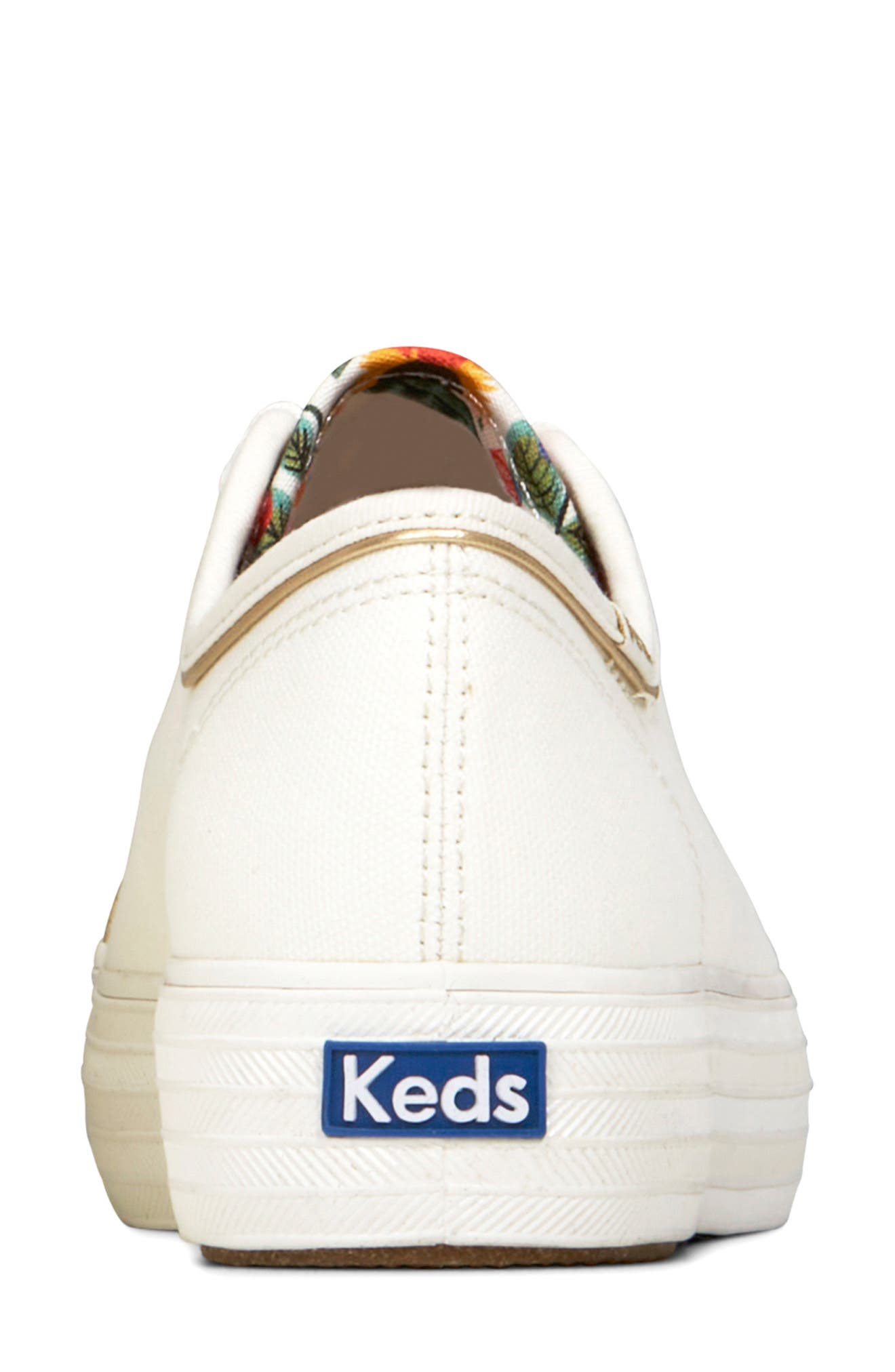 Keds<sup>®</sup> x Rifle Paper Co. Triple Kick Platform Sneaker, Alternate, color, 