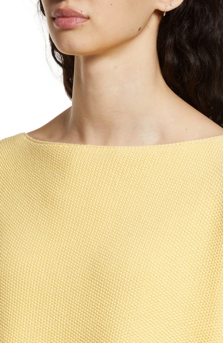 French Connection Mozart Moss Stitch Cotton Sweater, Alternate, color,