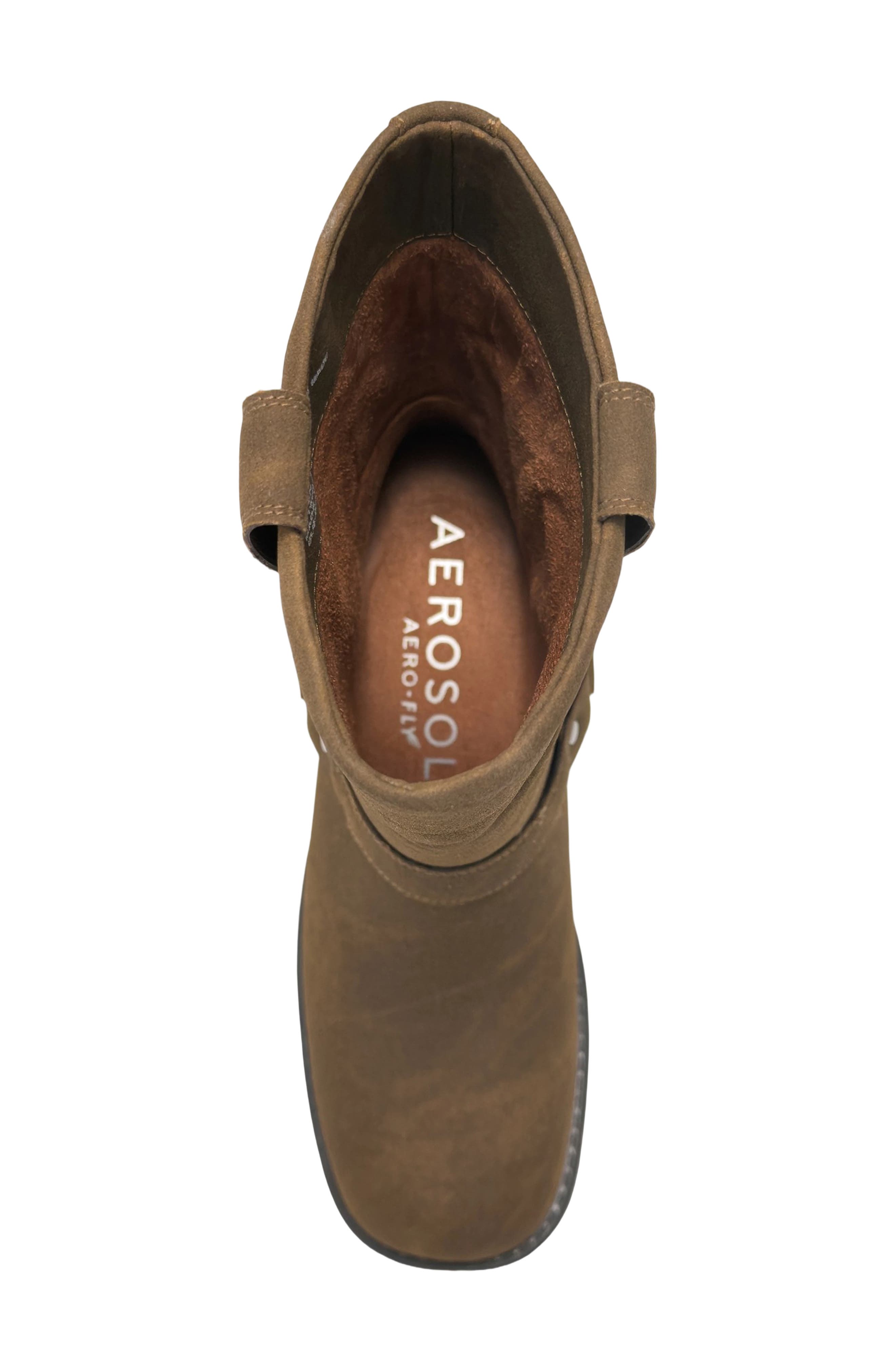 Molto Faux Leather Boot, Alternate, color, FANGO