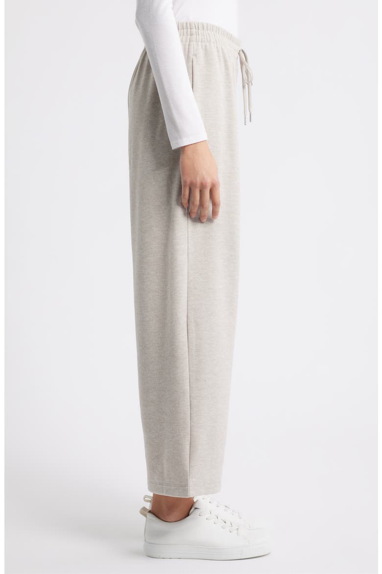 Ankle Wide Leg Sweatpants, Alternate, color, BEIGE TAUPE