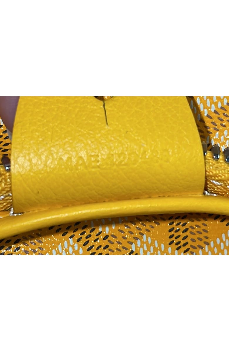 Pre-Owned Goyard Artois Tote Coated Canvas MM, Alternate, color, Yellow