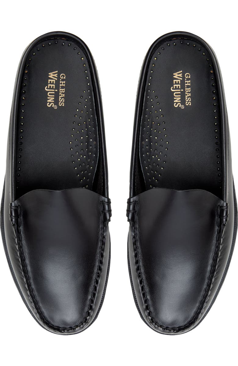 G.H.BASS Beaumont Loafer Mule, Alternate, color, Black