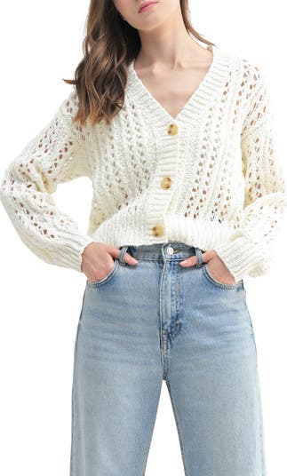 Open Stitch Cardigan