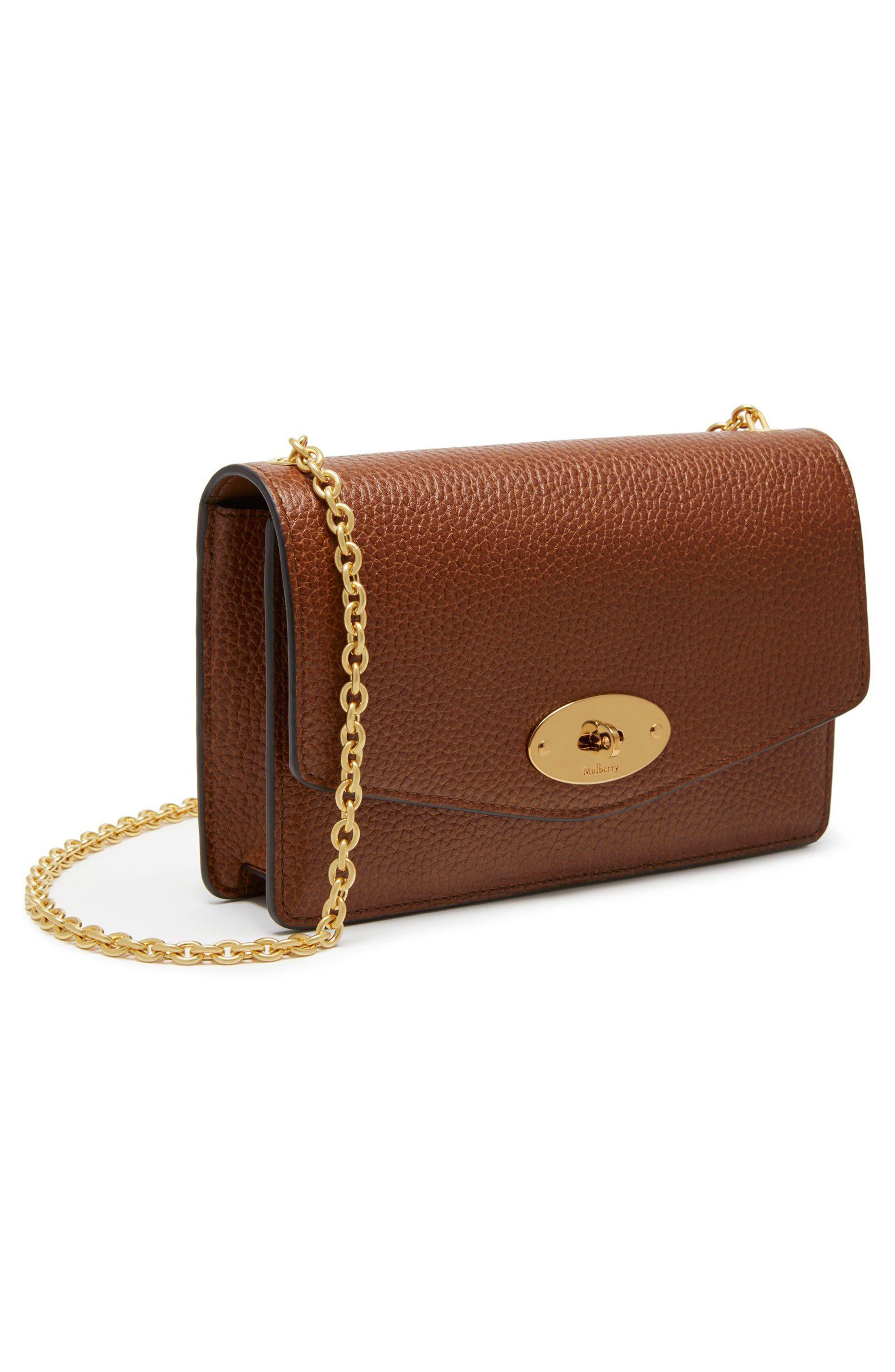 Mulberry Small Darley Leather Clutch, Alternate, color, 