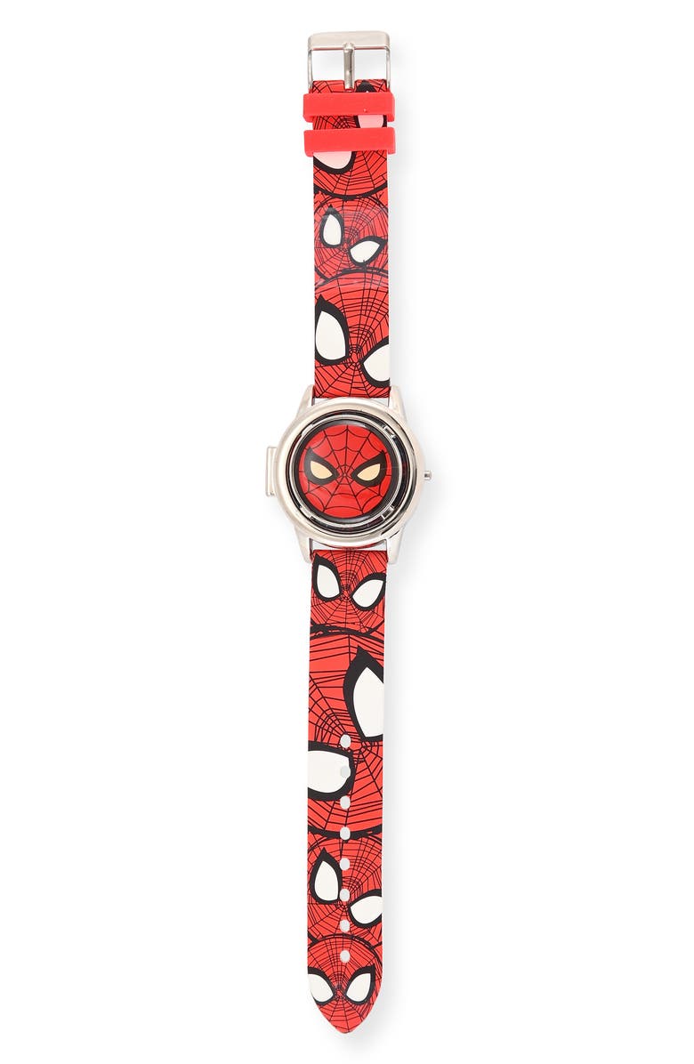 Accutime Kids' Spider-Man Spinner Cover Watch, Main, color, 