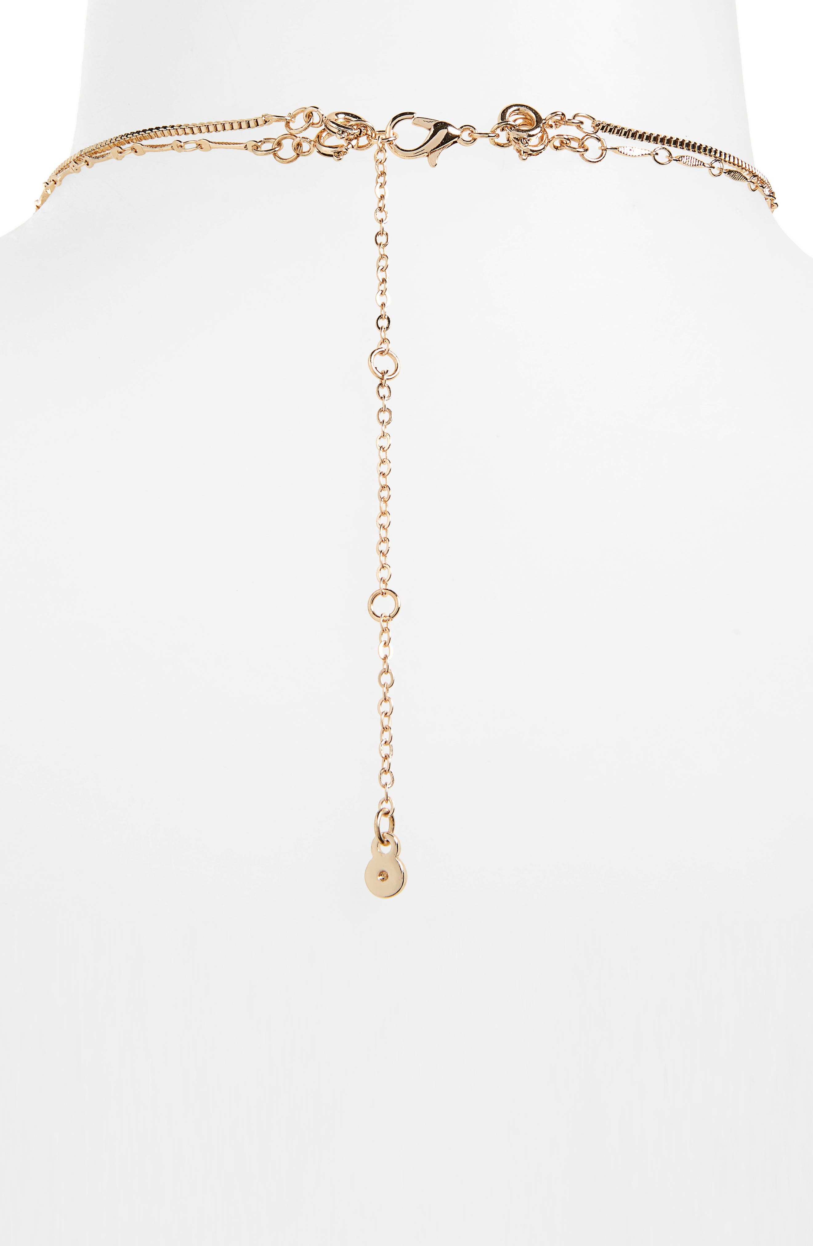 BP. Layered Shell & Tassel Necklace (Women) | Nordstrom