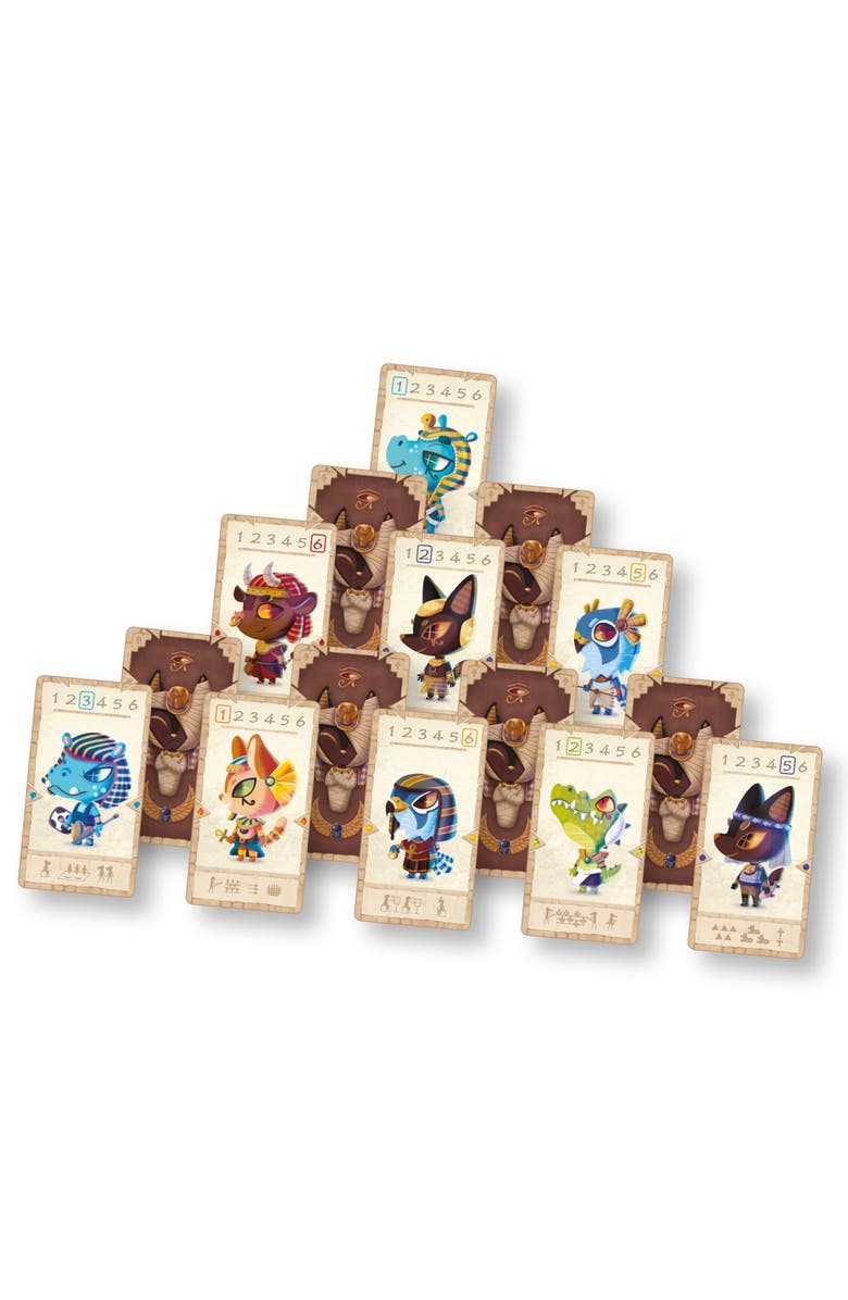 LOKI Hâpy Families Collecting Game, Pyramid Themed 5+, Alternate, color, 