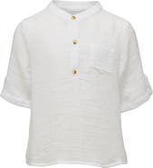 Snapper Rock Kids' Frankie Cotton Gauze Shirt