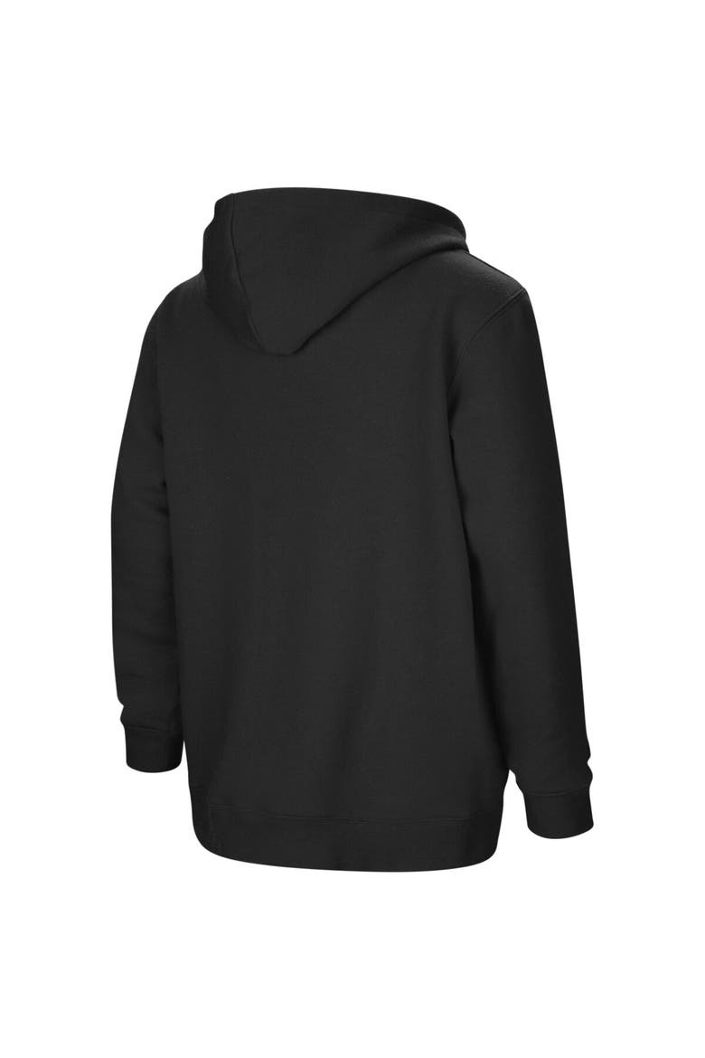 Youth Colosseum Black Iowa Hawkeyes 2-Hit Team Pullover Hoodie, Alternate, color, Black