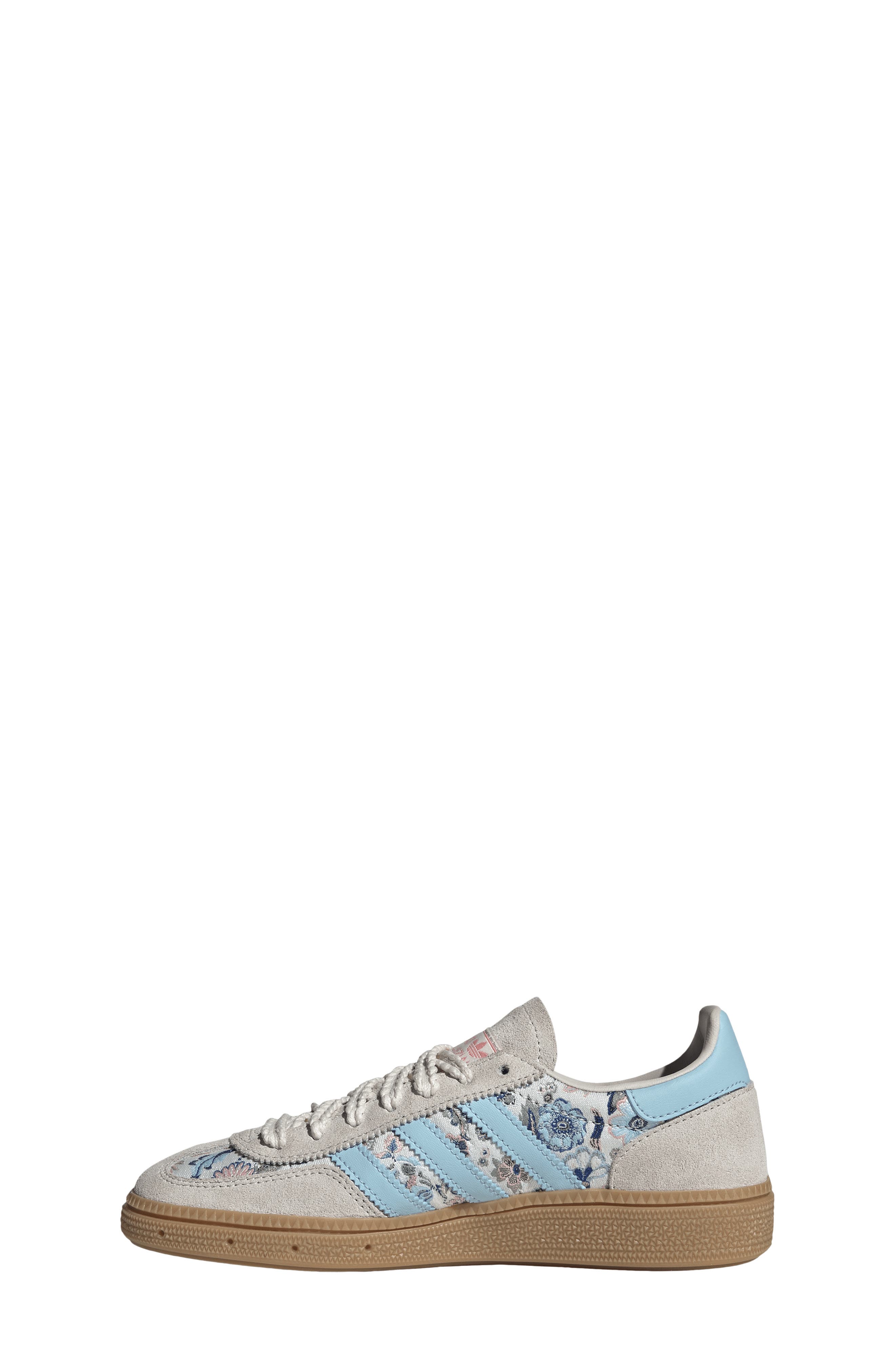 Kids' Handball Spezial Sneaker, Alternate, color, OFF WHITE/ ICEY BLUE/ GUM