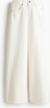 H&M Wide High Waist Jeans