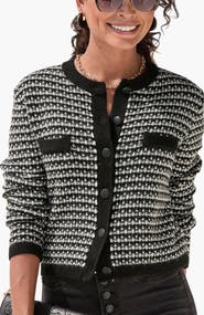 LASCANA Tweed Look Cardigan