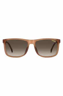 Carrera Eyewear C Flex 57mm Gradient Rectangle Sunglasses