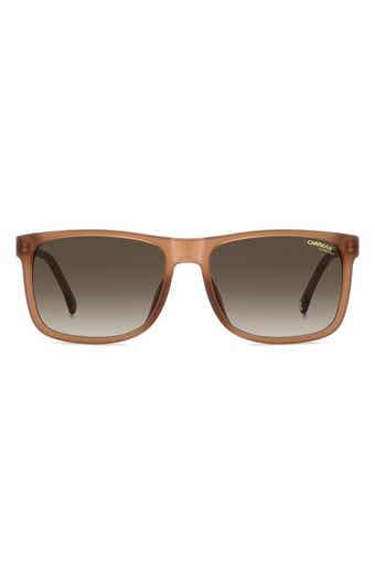 Carrera Eyewear C Flex 57mm Gradient Rectangle Sunglasses