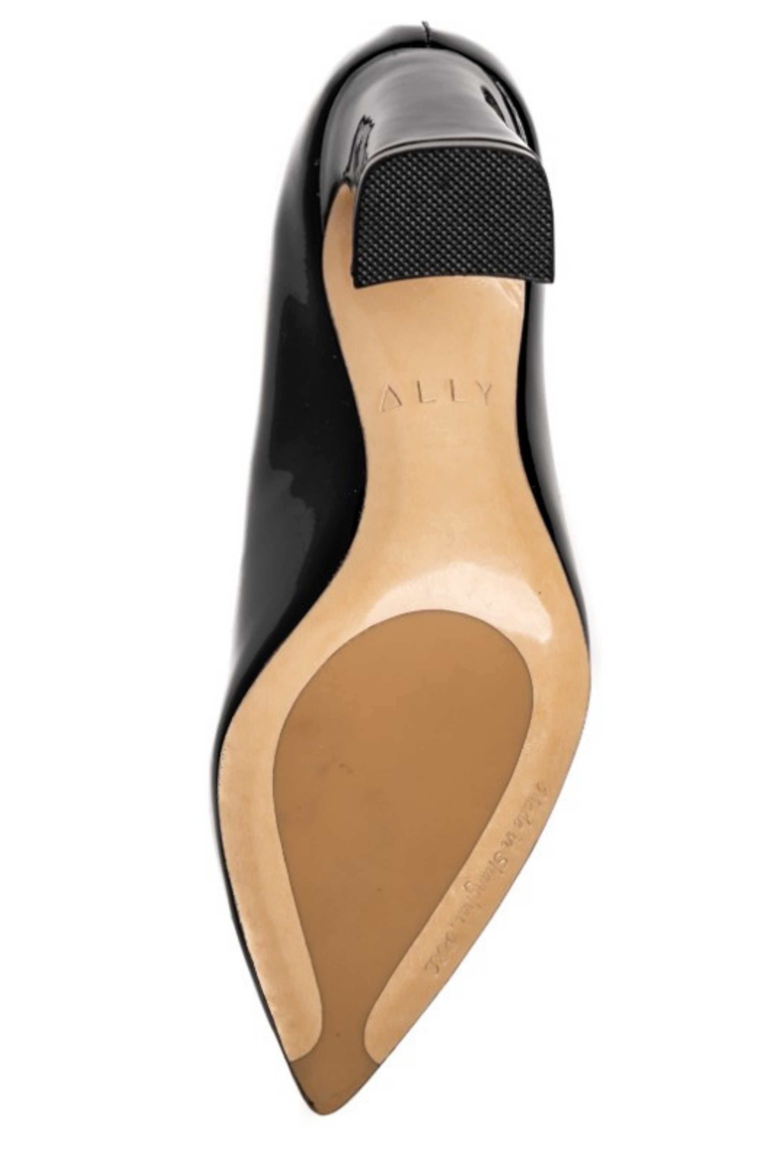 Bold Block Heel Pump, Alternate, color, Black Patent Leather