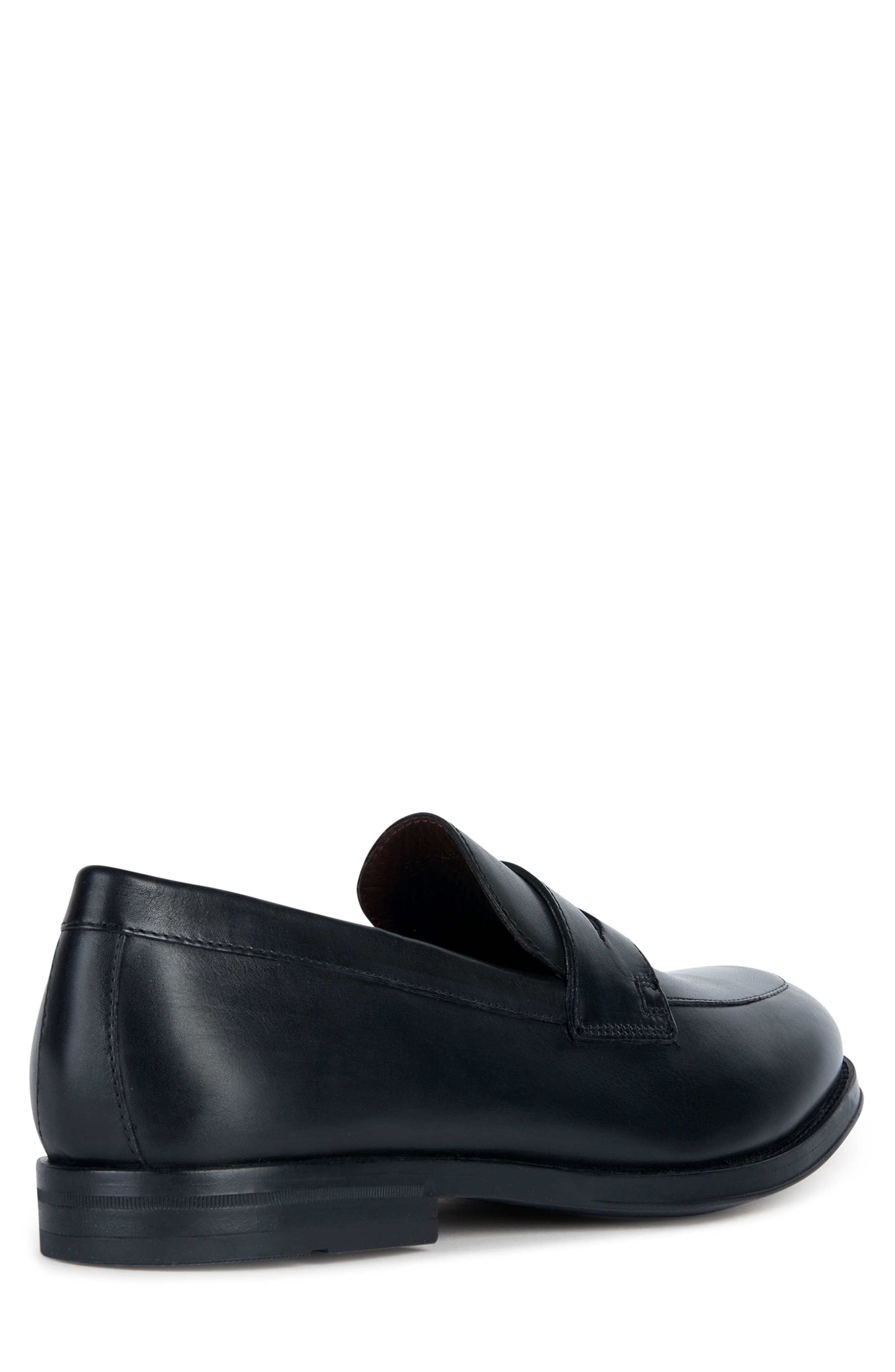 Geox Decio Water Resistant Penny Loafer, Alternate, color, 