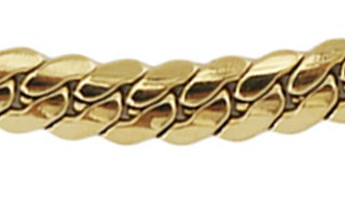 Rebl Gender Inclusive 6mm Wide Chain Necklace In Gold