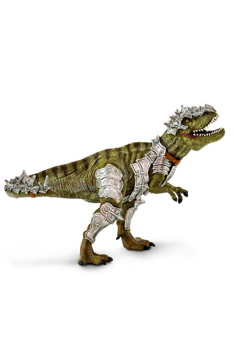 Safari Ltd. Armored T-Rex Kids Toy Figure, Main, color, NO COLOR