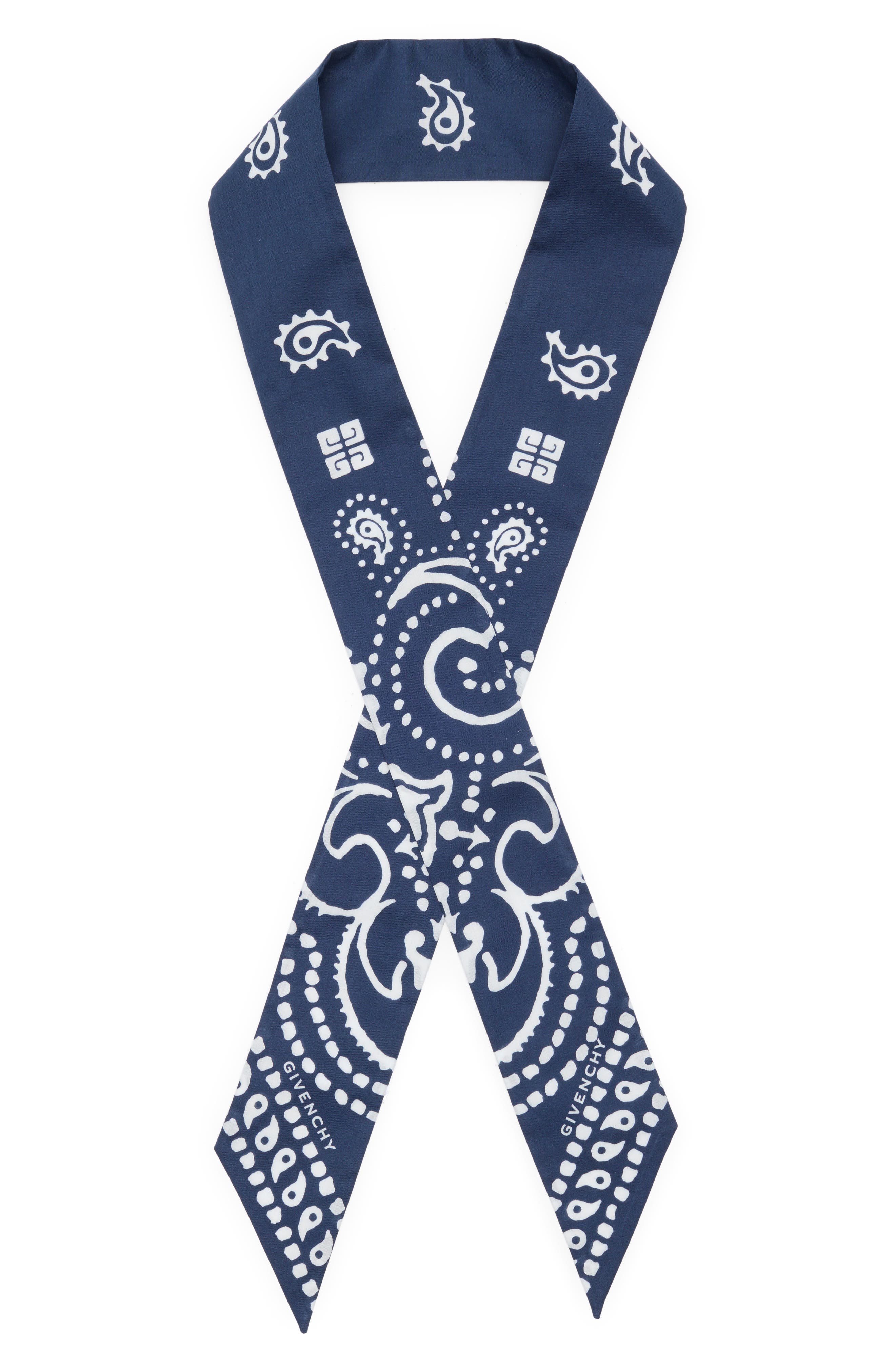 Givenchy Bandana Cotton Bandeau Scarf