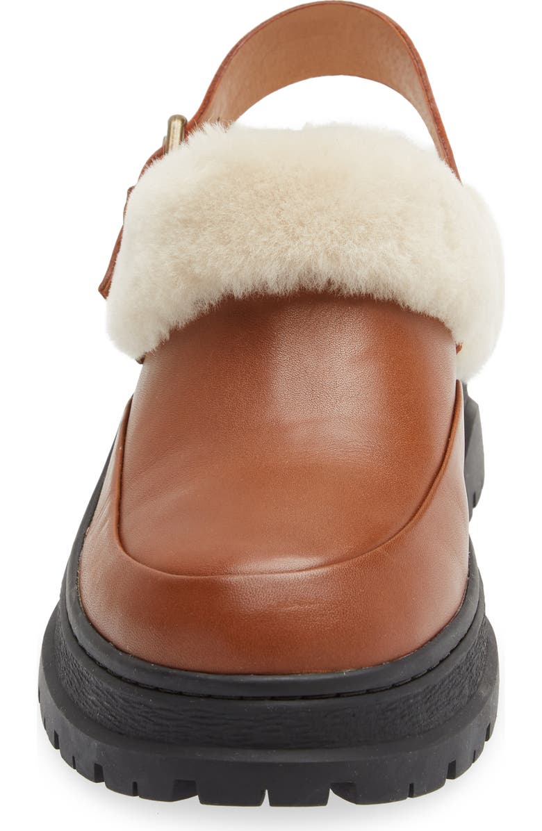 Madewell Tilly Faux Shearling Clog, Alternate, color,