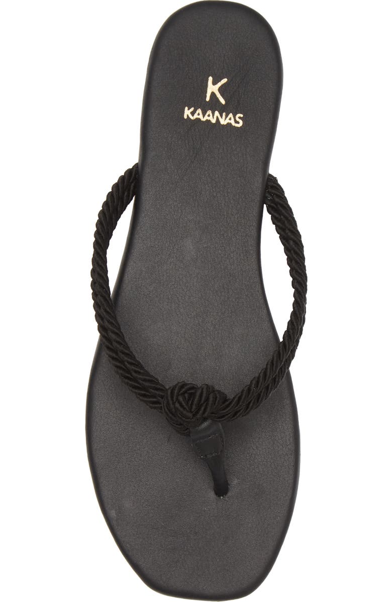 Kaanas Litibuan Corded Flip Flop, Alternate, color,