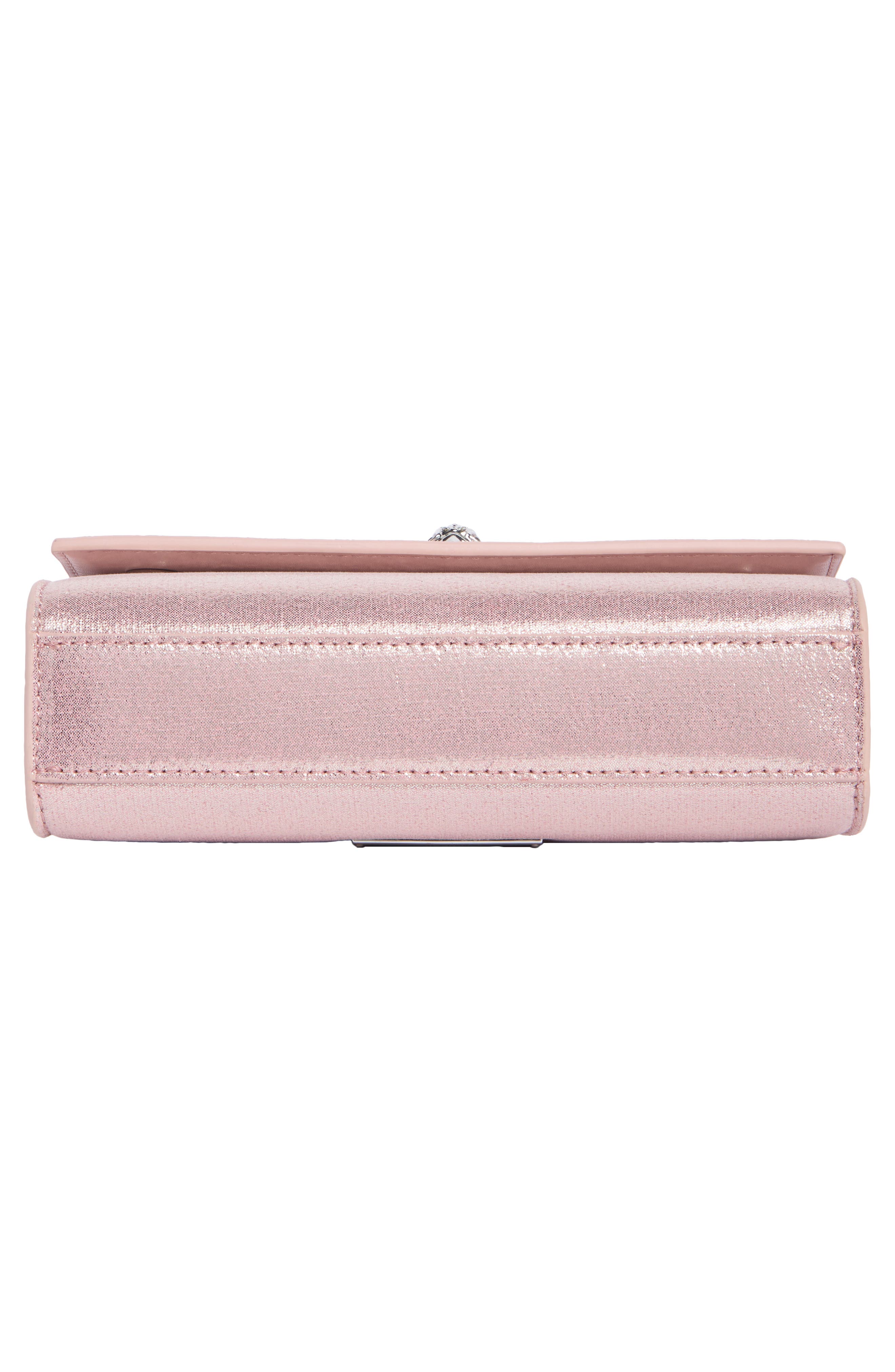 Kurt Geiger London Satin Clutch, Alternate, color, Pale Pink
