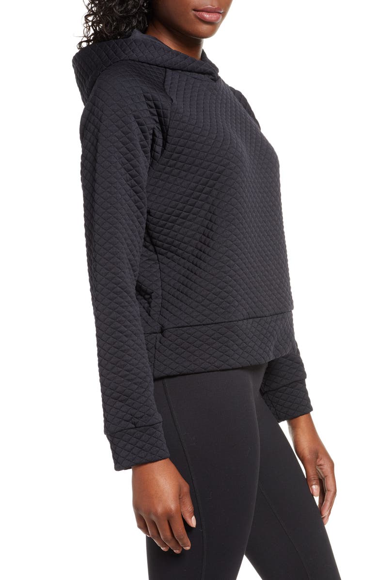 New Balance Heat Loft Crop Hoodie, Alternate, color,