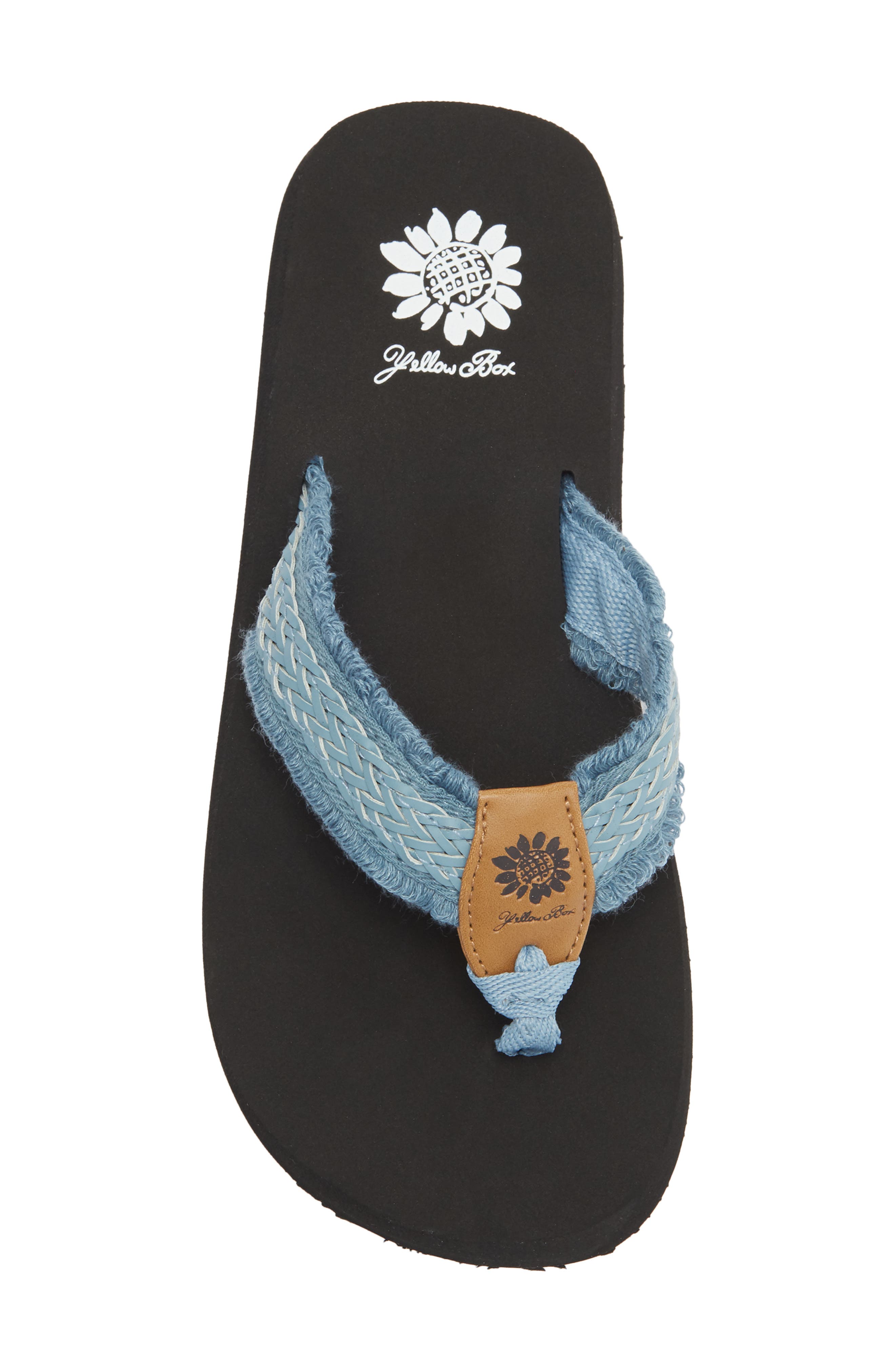 Fianni Flip Flop Sandal, Alternate, color, DENIM