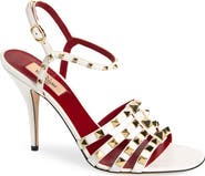 Valentino Garavani Rockstud Ankle Strap Sandal