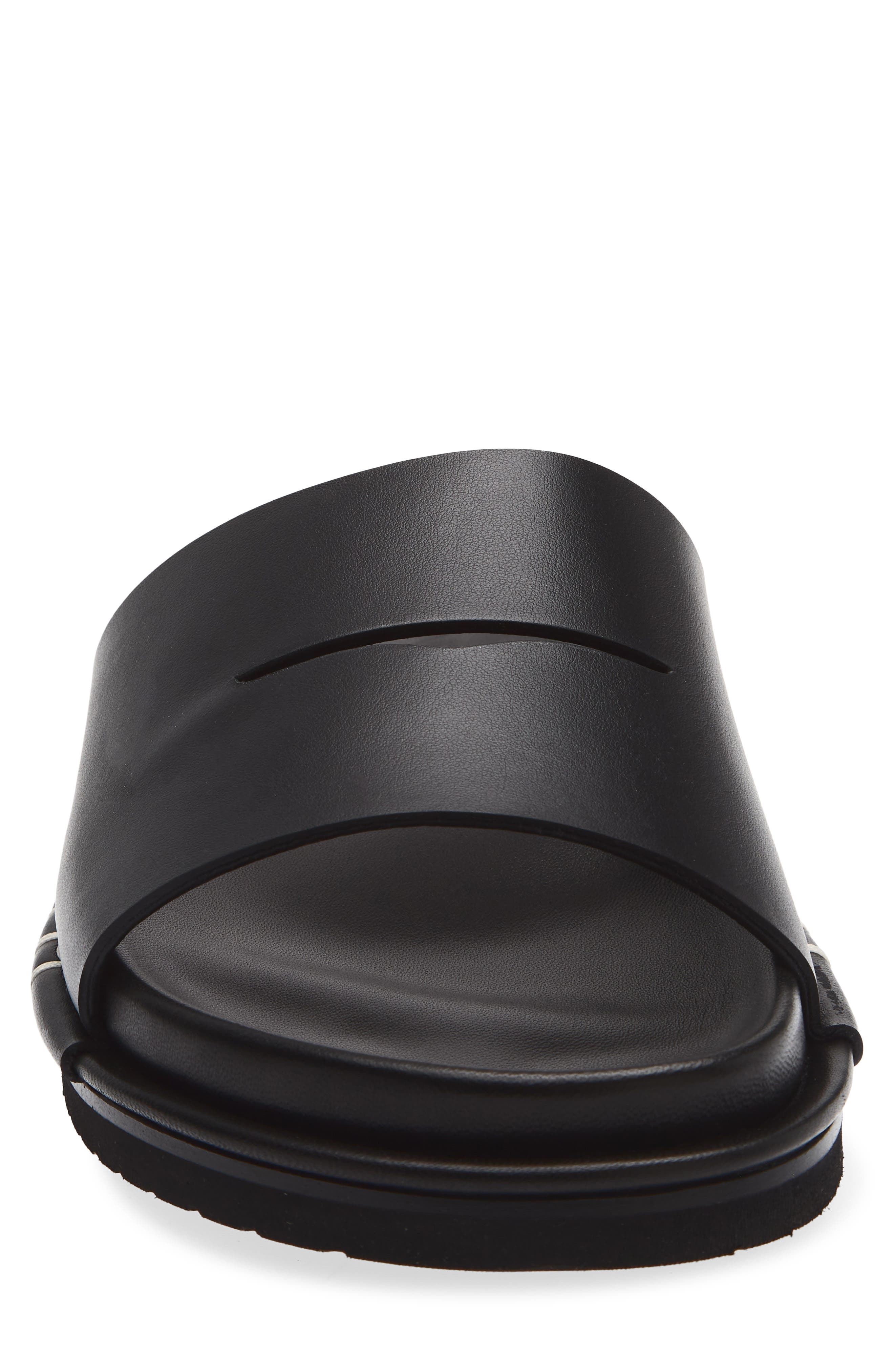 Fussbett Slide Sandal, Alternate, color, BLACK