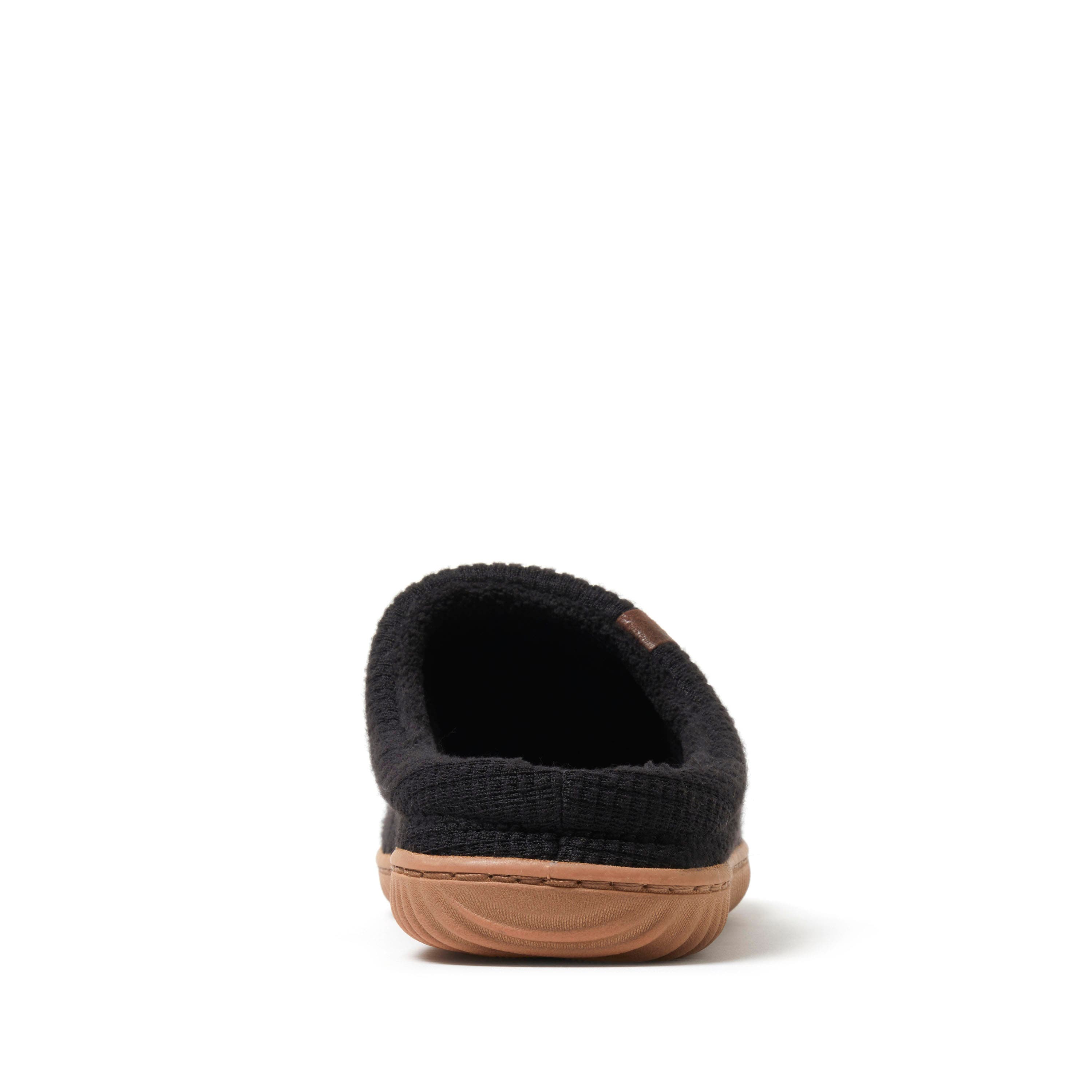 DEARFOAMS Case Casual Clog Slipper, Alternate, color, Black