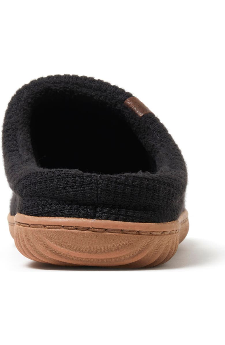 DEARFOAMS Case Casual Clog Slipper, Alternate, color, Black