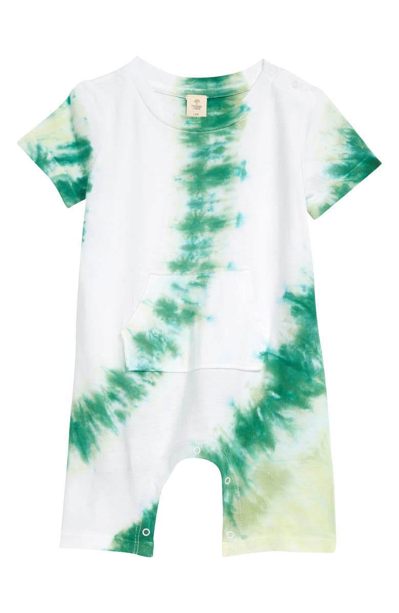 Tucker + Tate Tie Dye Romper, Main, color,