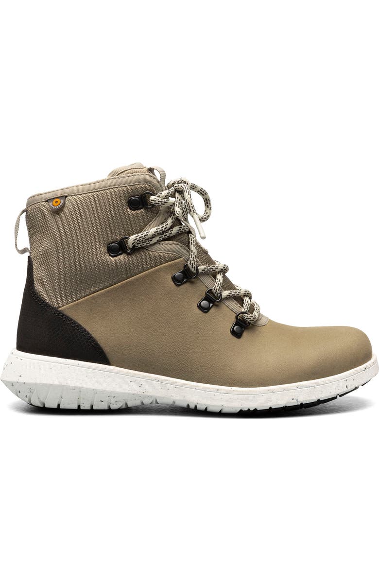 Bogs Juniper Hiker Freedom Lace Hi-Top Boot, Alternate, color, Taupe