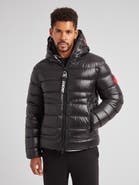 JACK1T R4D Tramline Hooded Puffer Jacket