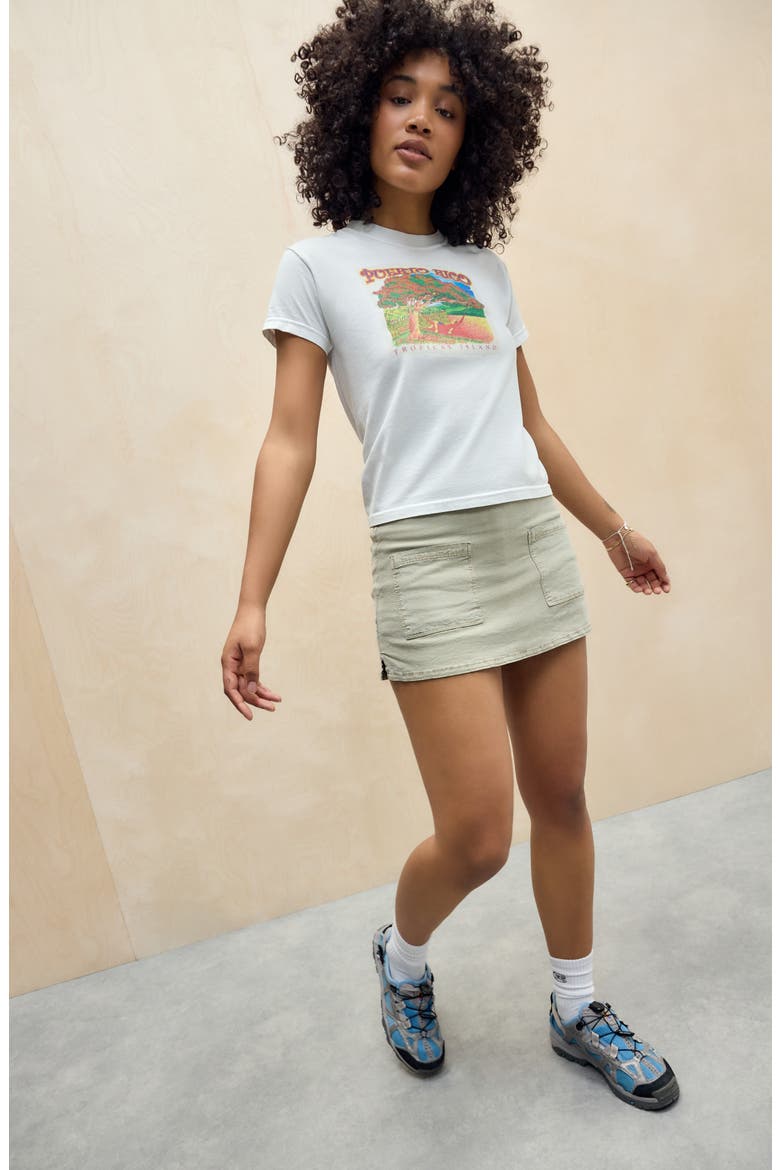 Dariah Linen Blend Skort, Alternate, color, SAGE GREEN