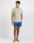 Onia Linen Sweater Polo
