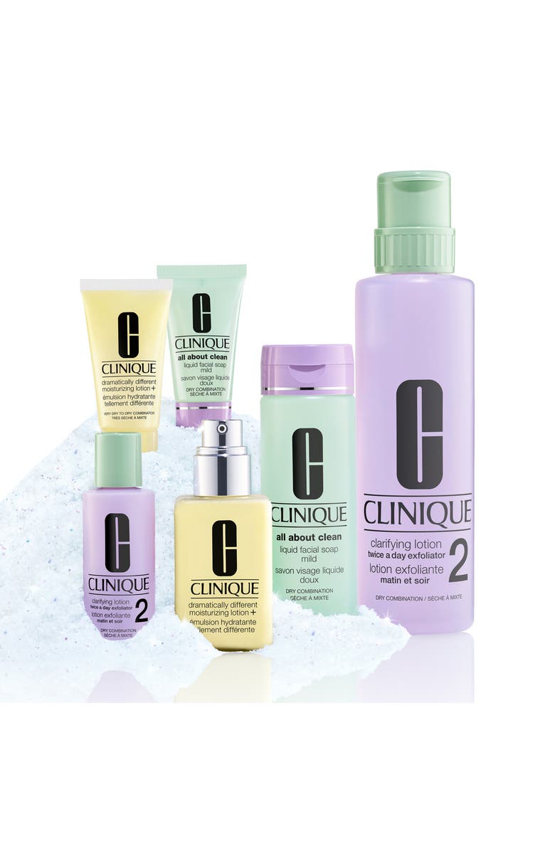 Clinique Great Skin Everywhere Skin Care Set: For Dry to Combination Skin (Limited Edition) $110 Value, Alternate, color, 