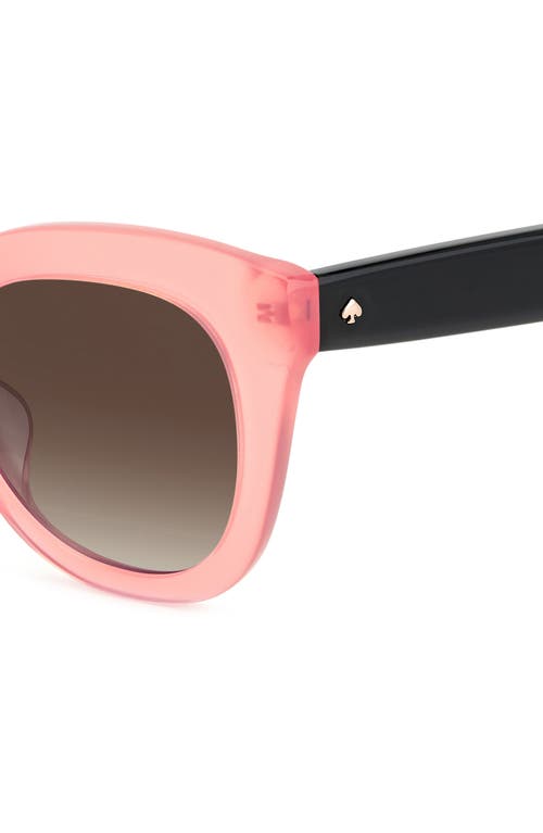 Kate Spade New York Belah 50mm Gradient Round Sunglasses