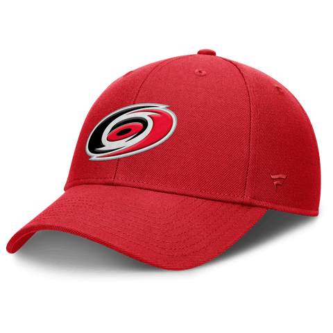 Men's Fanatics Red Carolina Hurricanes Force Adjustable Hat