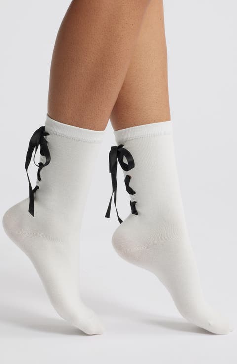 Kirra Ribbon Crew Socks