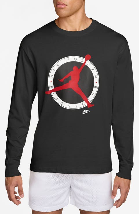 MJ Flight Club Long Sleeve Graphic T-Shirt