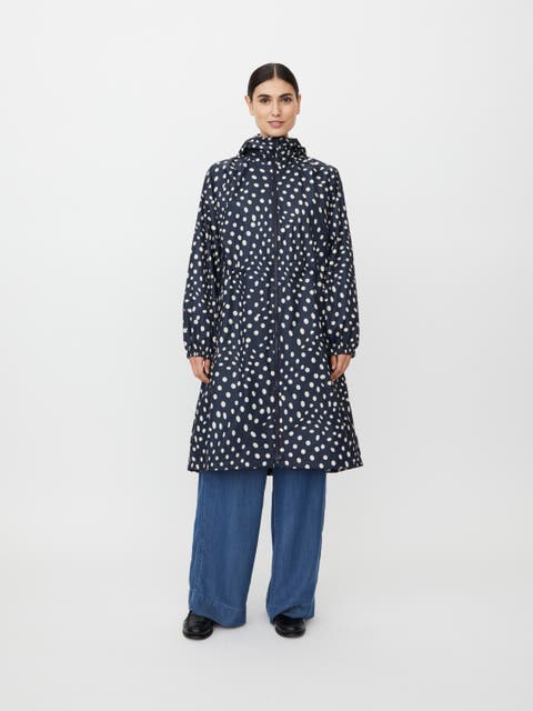 MaTrina Polka Dot Raincoat