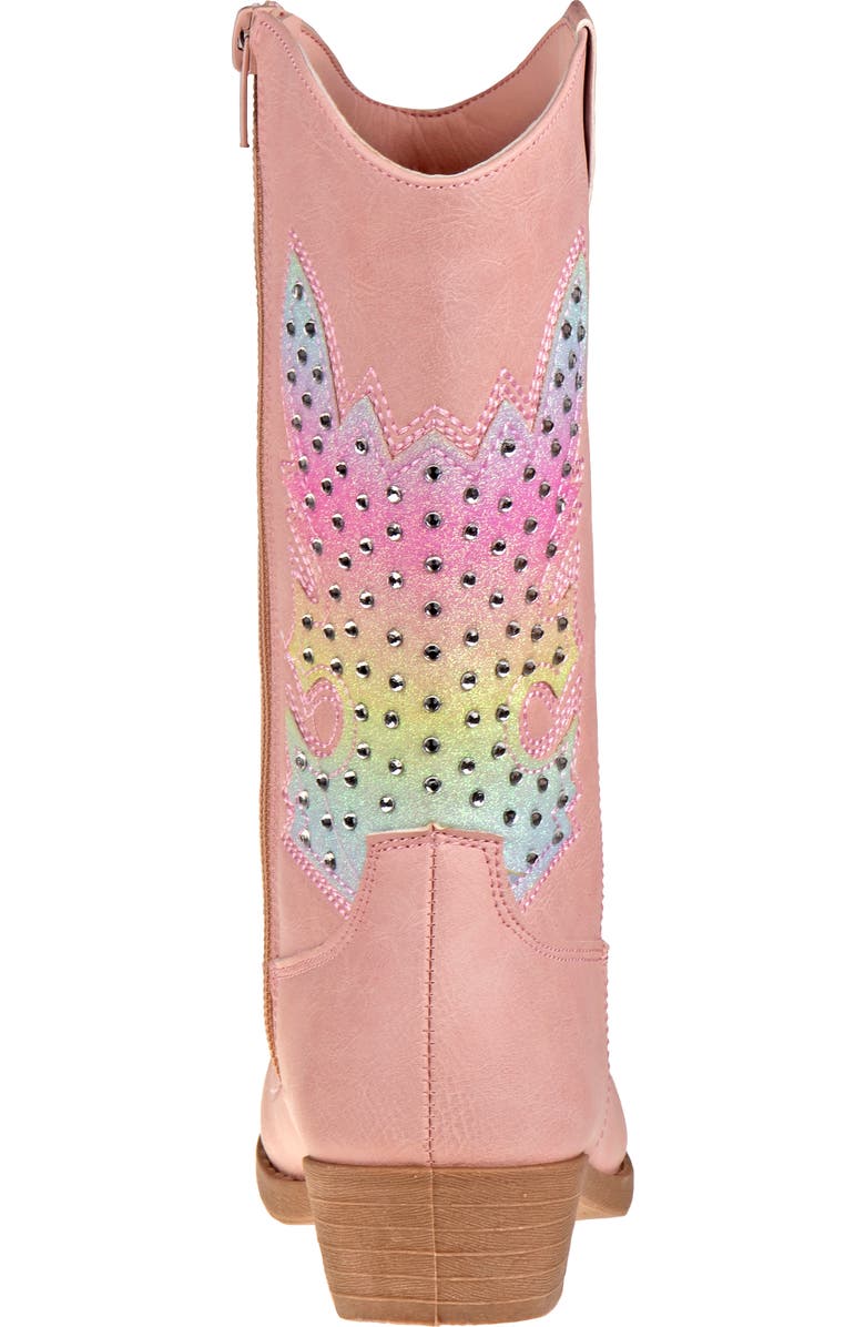 Kensie Girl Kensie ZipUp Boots with Heel for Girls / Stylish Comfortable Fashion Design, Alternate, color, Pink